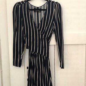 Reformation Mini Wrap Dress